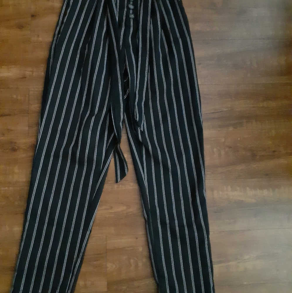 striped pants